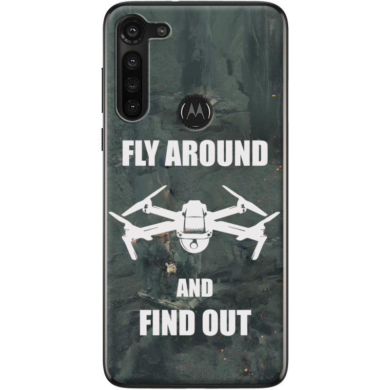 Чехол BoxFace Motorola G8 Power Дрон Fly Around