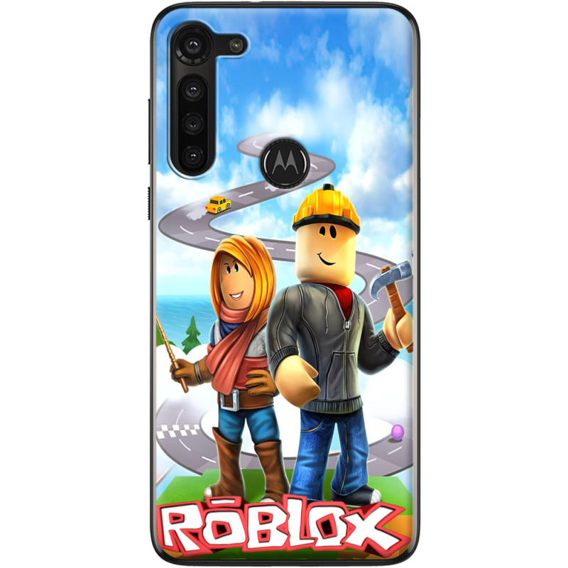 Чехол BoxFace Motorola G8 Power Roblox Білдерман