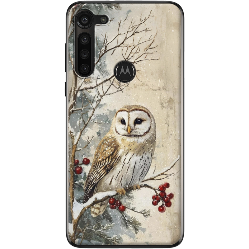 Чехол BoxFace Motorola G8 Power Christmas Owl