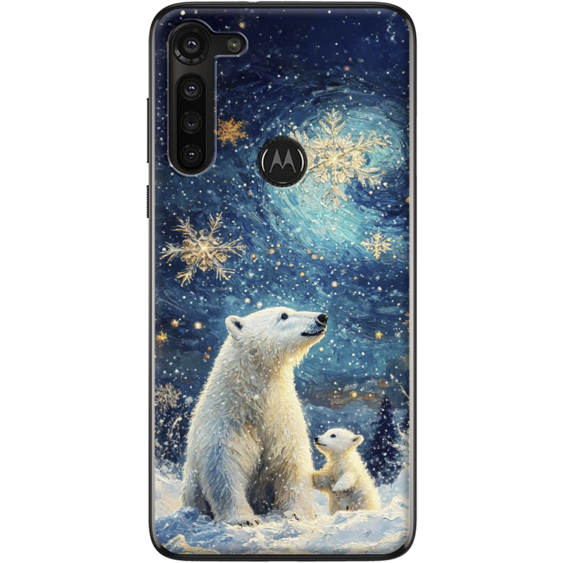 Чехол BoxFace Motorola G8 Power Північні ведмеді