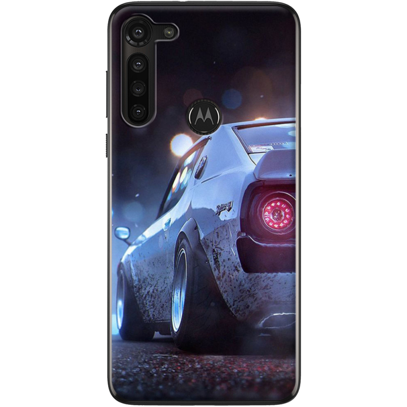 Чехол BoxFace Motorola G8 Power Silver Car