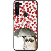 Чехол BoxFace Motorola G8 Power Raining Hearts