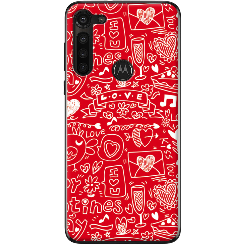 Чехол BoxFace Motorola G8 Power Happy Valentines