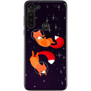 Чехол BoxFace Motorola G8 Power Fox-Astronauts