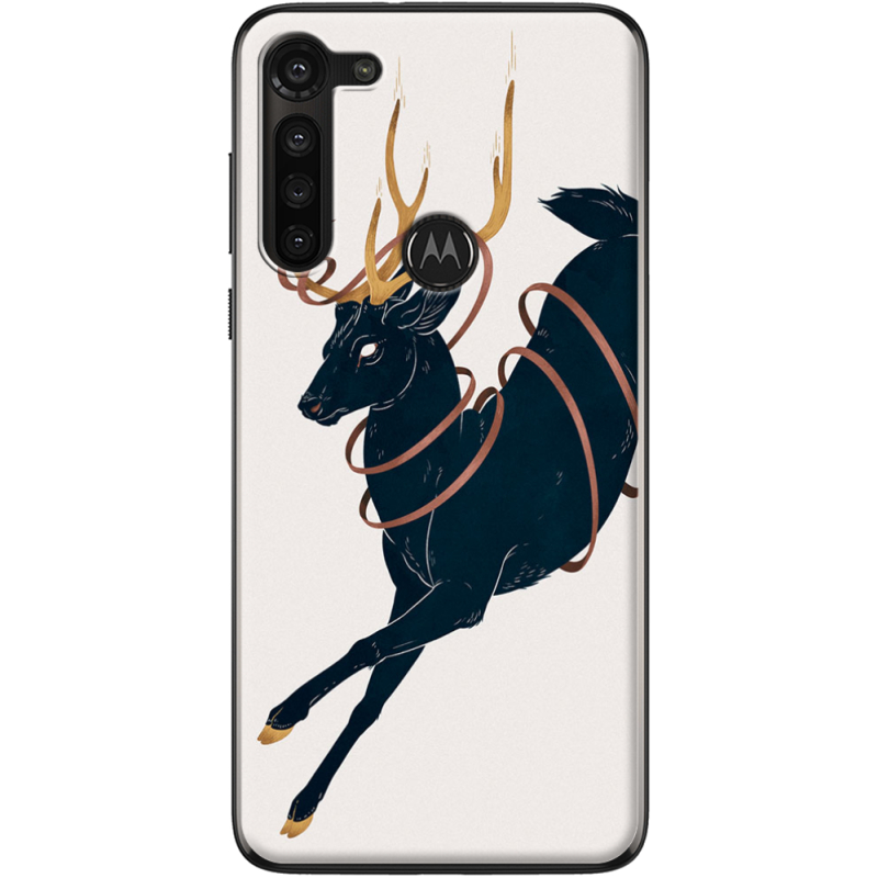 Чехол BoxFace Motorola G8 Power Black Deer