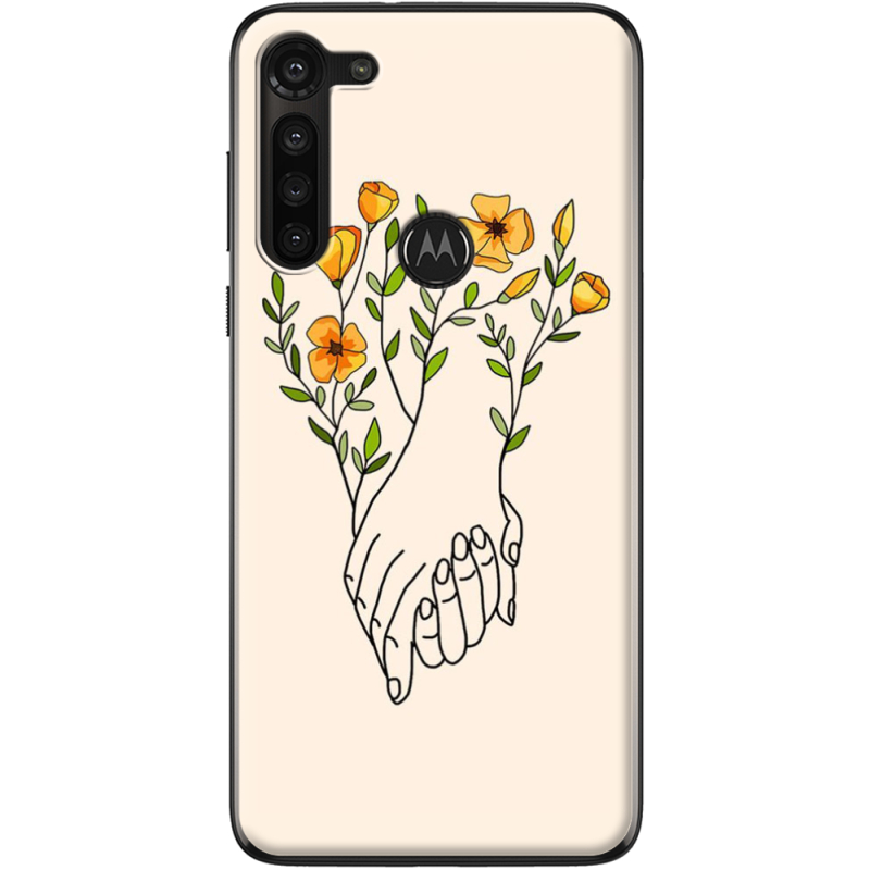 Чехол BoxFace Motorola G8 Power Flower Hands