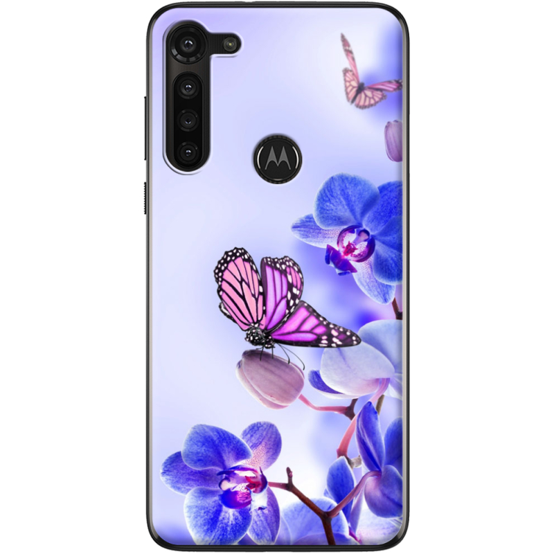 Чехол BoxFace Motorola G8 Power Orchids and Butterflies