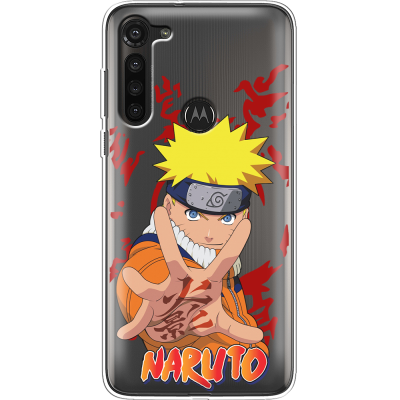 Прозрачный чехол BoxFace Motorola G8 Power Naruto