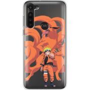 Прозрачный чехол BoxFace Motorola G8 Power Naruto and Kurama