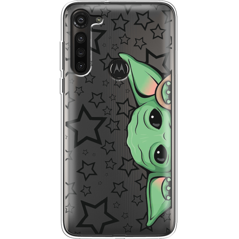 Прозрачный чехол BoxFace Motorola G8 Power Baby Yoda