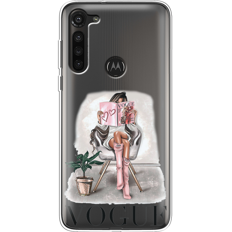 Прозрачный чехол BoxFace Motorola G8 Power VOGUE