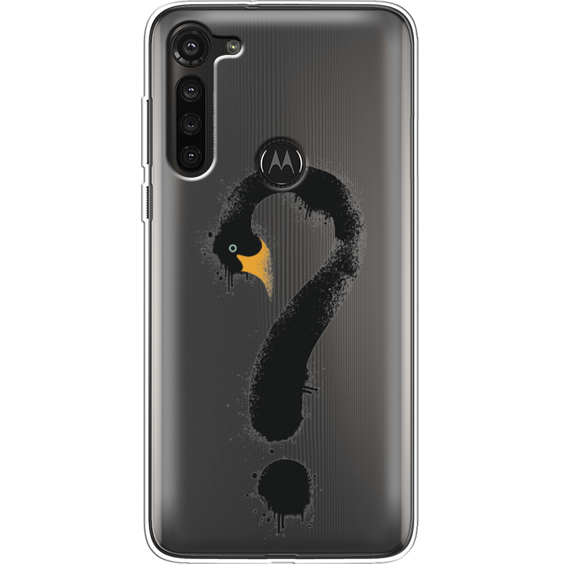 Прозрачный чехол BoxFace Motorola G8 Power Swan question
