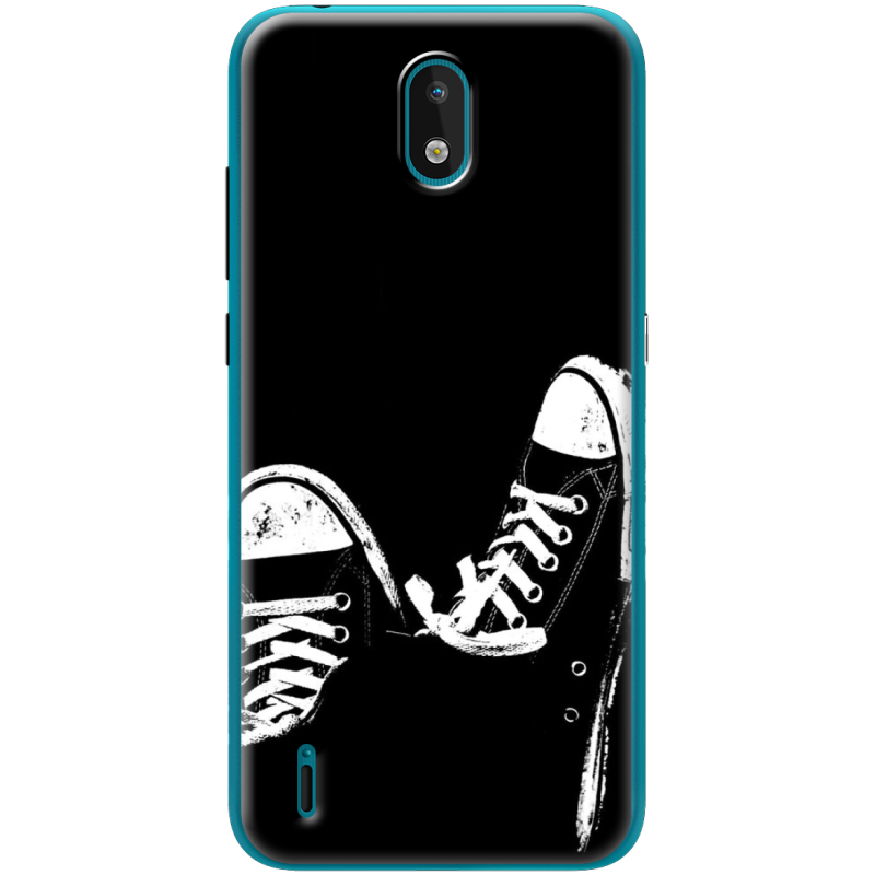 Чехол BoxFace Nokia 1.3 Black Sneakers