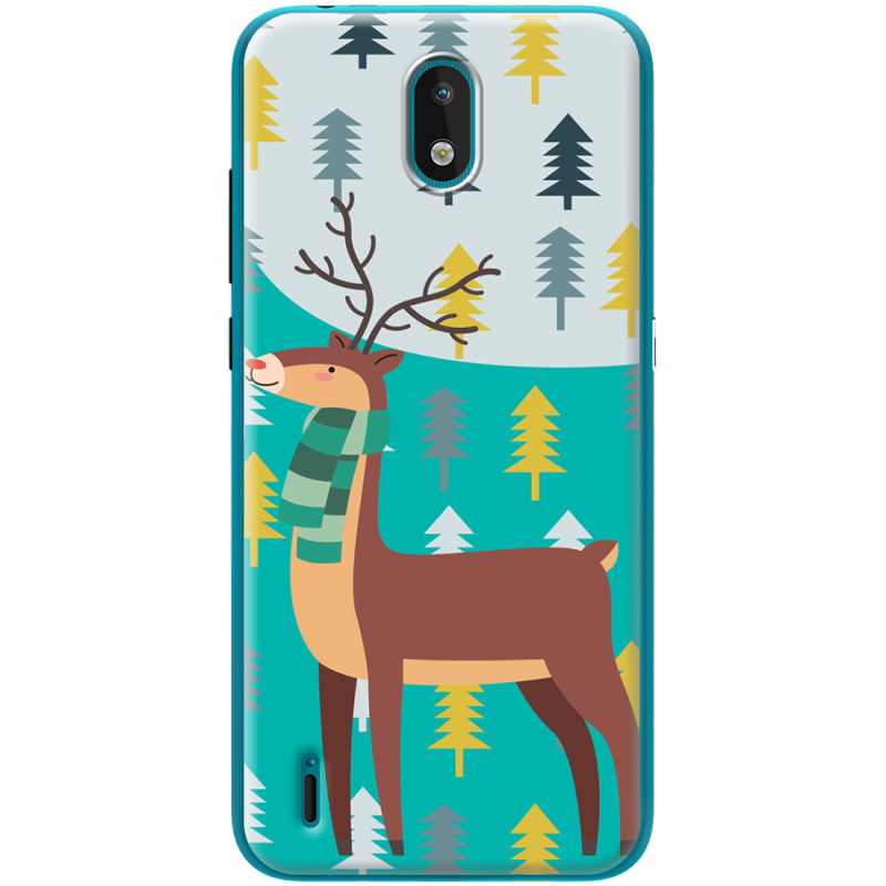 Чехол BoxFace Nokia 1.3 Foresty Deer