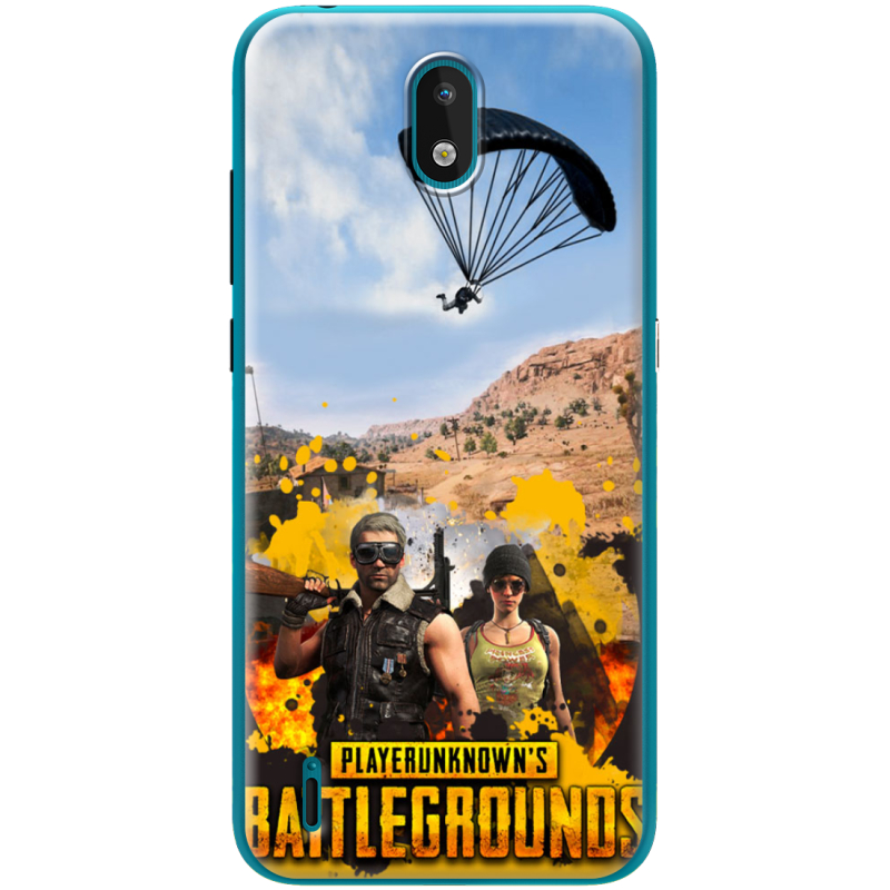 Чехол BoxFace Nokia 1.3 Pubg parachute