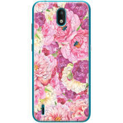 Чехол BoxFace Nokia 1.3 Pink Peonies