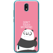 Чехол BoxFace Nokia 1.3 Dont Touch My Phone Panda