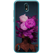 Чехол BoxFace Nokia 1.3 Exquisite Purple Flowers