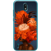 Чехол BoxFace Nokia 1.3 Exquisite Orange Flowers