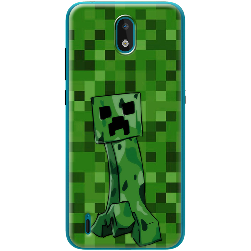 Чехол BoxFace Nokia 1.3 Minecraft Creeper