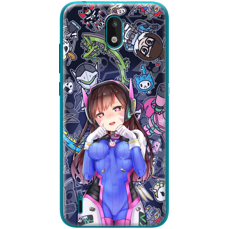 Чехол BoxFace Nokia 1.3 Overwatch D.VA