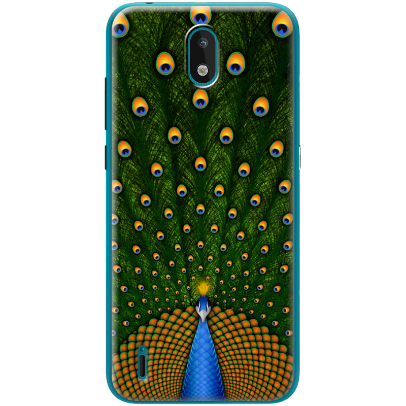 Чехол BoxFace Nokia 1.3 Peacocks Tail