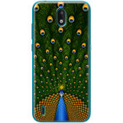 Чехол BoxFace Nokia 1.3 Peacocks Tail