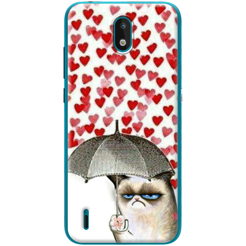 Чехол BoxFace Nokia 1.3 Raining Hearts