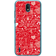 Чехол BoxFace Nokia 1.3 Happy Valentines