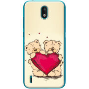 Чехол BoxFace Nokia 1.3 Teddy Bear Love