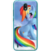 Чехол BoxFace Nokia 1.3 My Little Pony Rainbow Dash