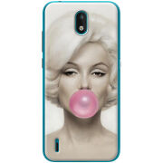 Чехол BoxFace Nokia 1.3 Marilyn Monroe Bubble Gum