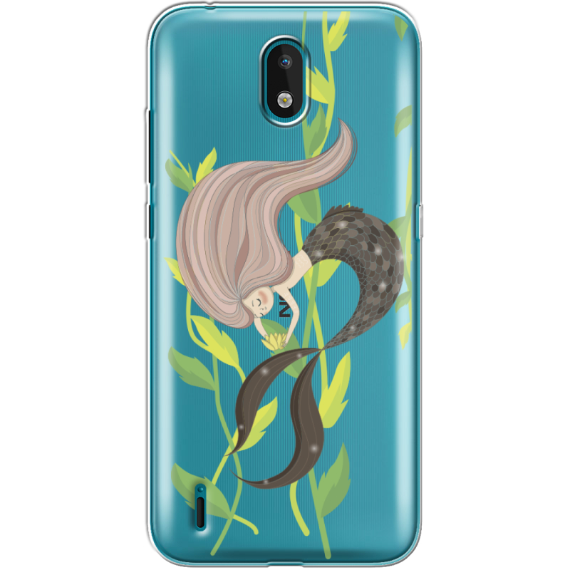 Прозрачный чехол BoxFace Nokia 1.3 Cute Mermaid