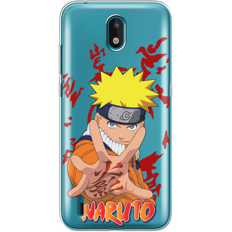 Прозрачный чехол BoxFace Nokia 1.3 Naruto