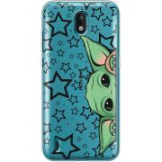 Прозрачный чехол BoxFace Nokia 1.3 Baby Yoda