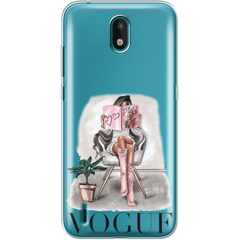 Прозрачный чехол BoxFace Nokia 1.3 VOGUE