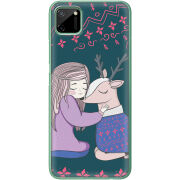 Чехол BoxFace Realme C11 Girl and deer