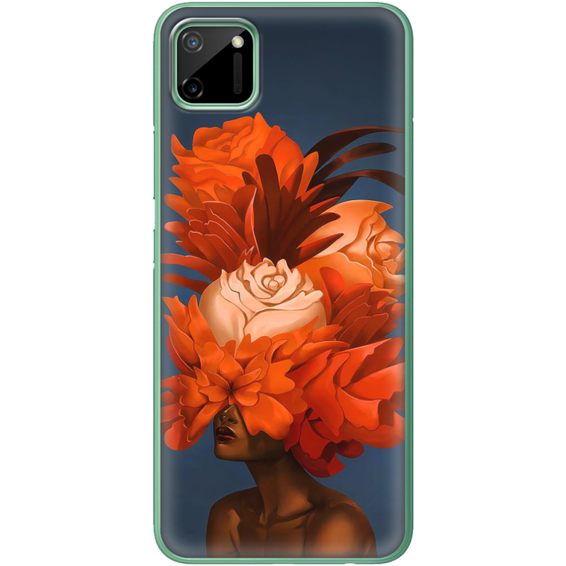 Чехол BoxFace Realme C11 Exquisite Orange Flowers