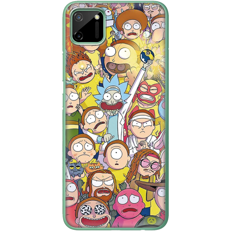 Чехол BoxFace Realme C11 Rick and Morty