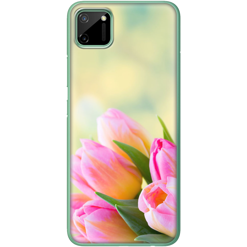 Чехол BoxFace Realme C11 Bouquet of Tulips