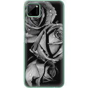 Чехол BoxFace Realme C11 Black and White Roses