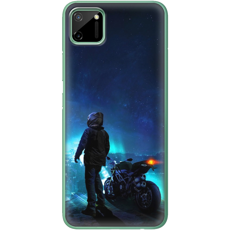 Чехол BoxFace Realme C11 Motorcyclist