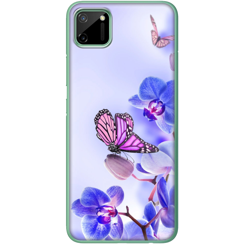 Чехол BoxFace Realme C11 Orchids and Butterflies