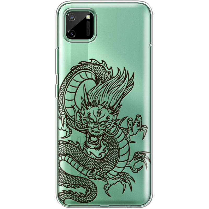 Прозрачный чехол BoxFace Realme C11 Chinese Dragon