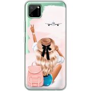 Прозрачный чехол BoxFace Realme C11 Travel Girl