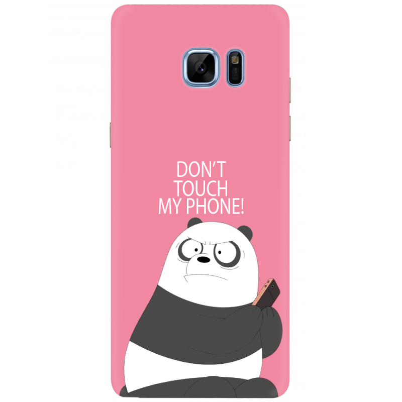 Чехол Uprint Samsung N930F Galaxy Note 7 Dont Touch My Phone Panda