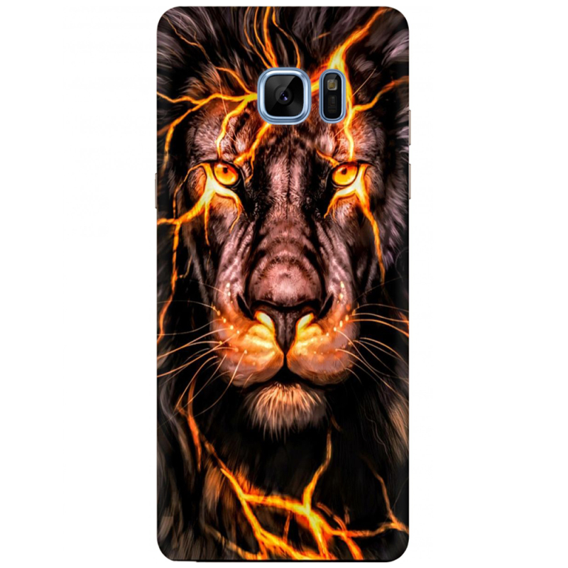 Чехол Uprint Samsung N930F Galaxy Note 7 Fire Lion