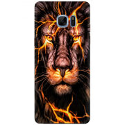Чехол Uprint Samsung N930F Galaxy Note 7 Fire Lion