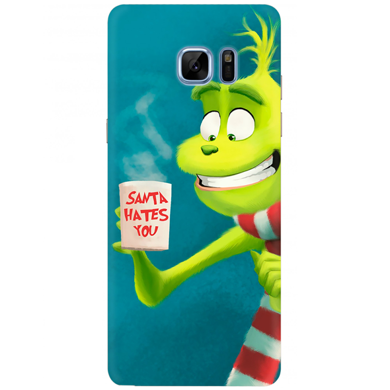 Чехол Uprint Samsung N930F Galaxy Note 7 Santa Hates You