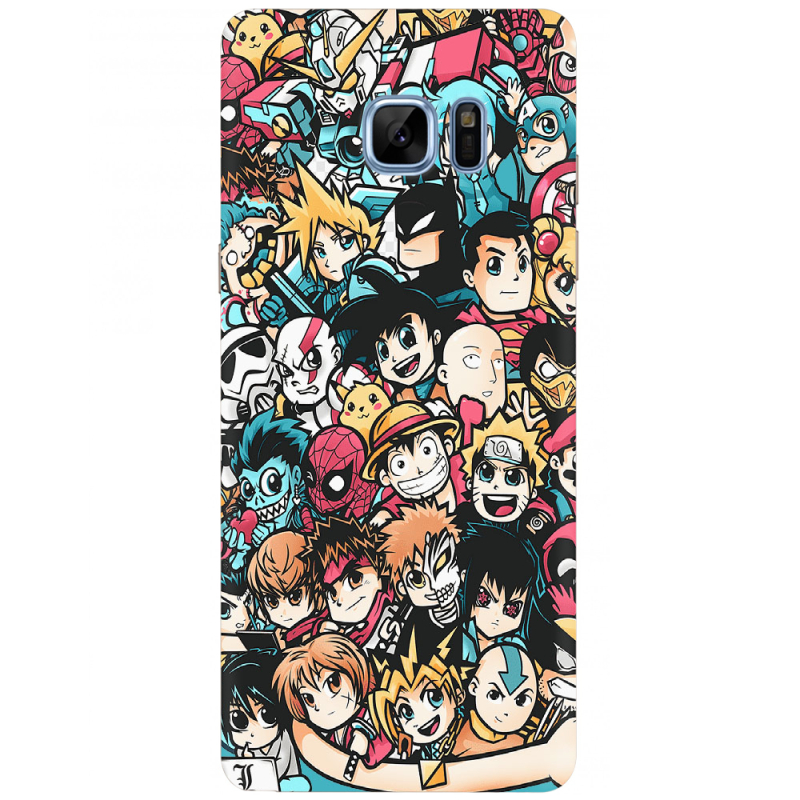 Чехол Uprint Samsung N930F Galaxy Note 7 Anime Stickers